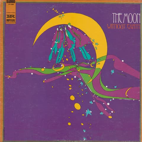 The Moon (4) – Without Earth vinyl cover art