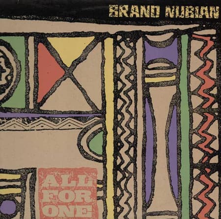 Brand Nubian – All For One vinyl cover art