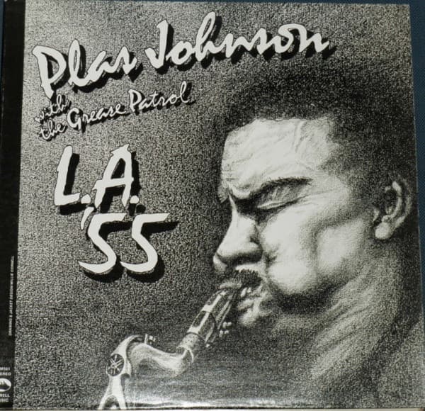 The Grease Patrol Plas Johnson – L.A. '55 vinyl cover art