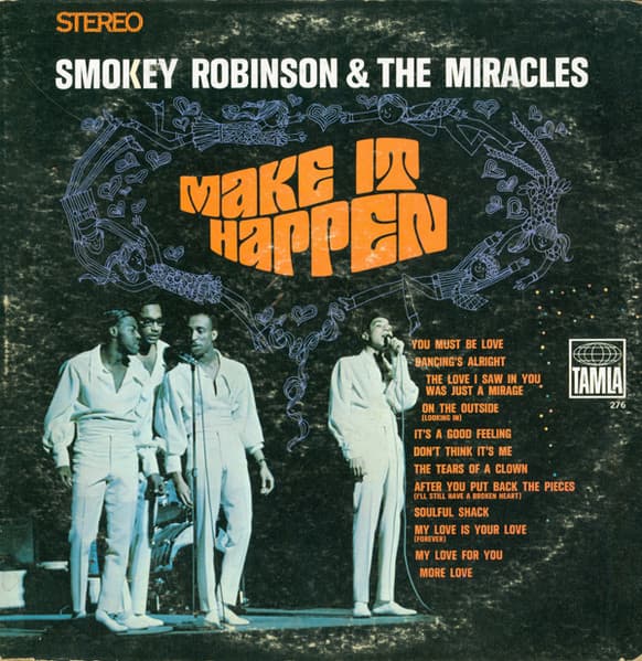 The Miracles – Make It Happen vinyl cover art