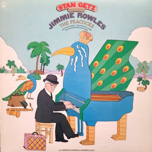 Jimmy Rowles Stan Getz – The Peacocks vinyl cover art