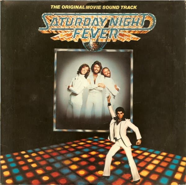 Various – Saturday Night Fever (The Original Movie Sound Track) vinyl cover art