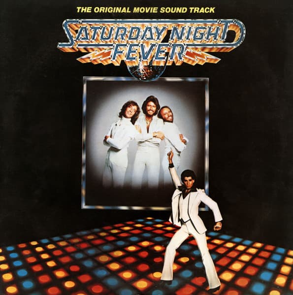 Various – Saturday Night Fever (The Original Movie Sound Track) vinyl cover art