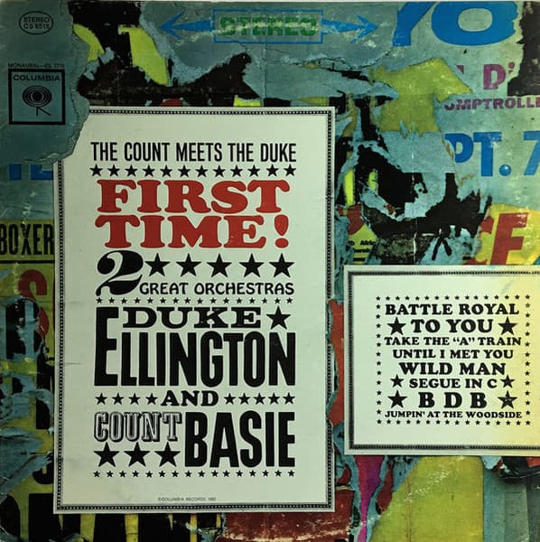 Count Basie Duke Ellington – First Time! The Count Meets The Duke vinyl cover art