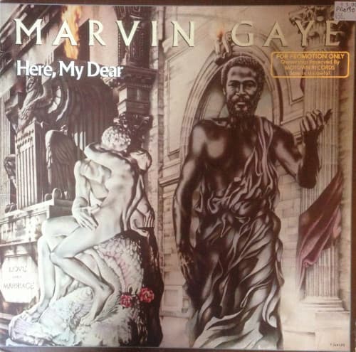 Marvin Gaye – Here, My Dear vinyl cover art