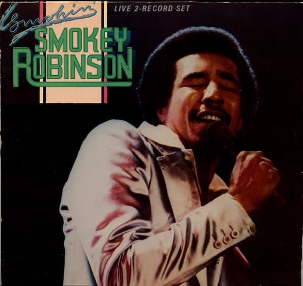 Smokey Robinson – Smokin' vinyl cover art