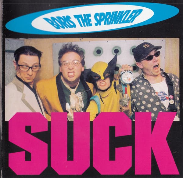 Boris The Sprinkler – Suck vinyl cover art