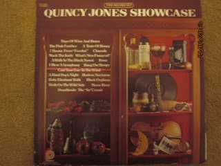 Quincy Jones – Quincy Jones Showcase vinyl cover art