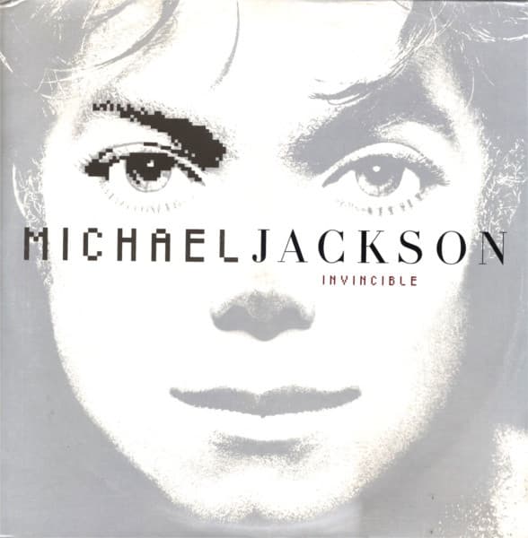 Michael Jackson – Invincible vinyl cover art