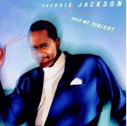 Freddie Jackson – Rock Me Tonight vinyl cover art