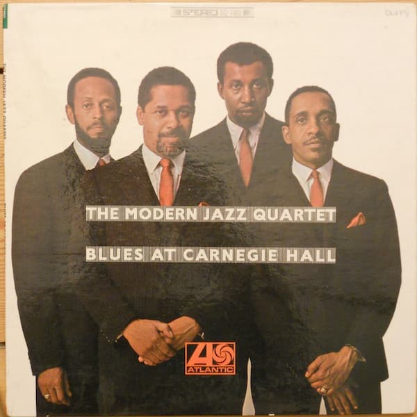 The Modern Jazz Quartet – Blues At Carnegie Hall vinyl cover art