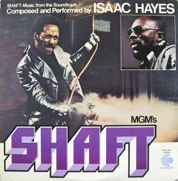 Isaac Hayes – Shaft vinyl cover art