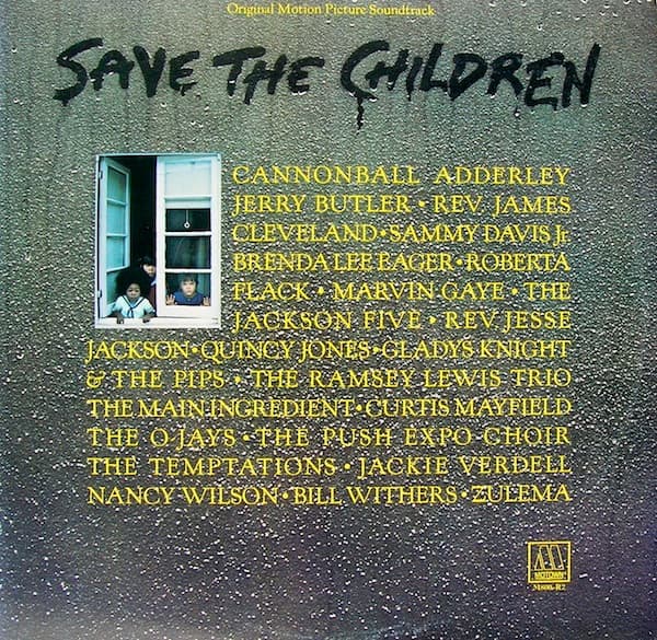 Various – Save The Children (Original Motion Picture Soundtrack) vinyl cover art