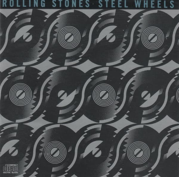 The Rolling Stones – Steel Wheels vinyl cover art