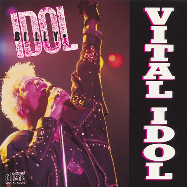 Billy Idol – Vital Idol vinyl cover art