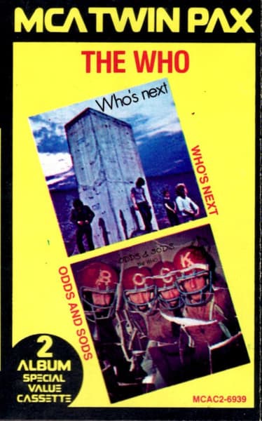 The Who – Odds And Sods vinyl cover art