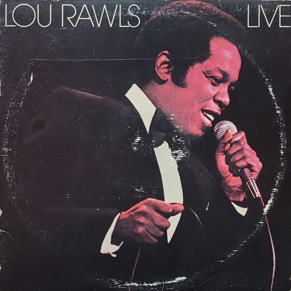 Lou Rawls – Live vinyl cover art