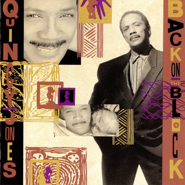 Quincy Jones – Back On The Block vinyl cover art