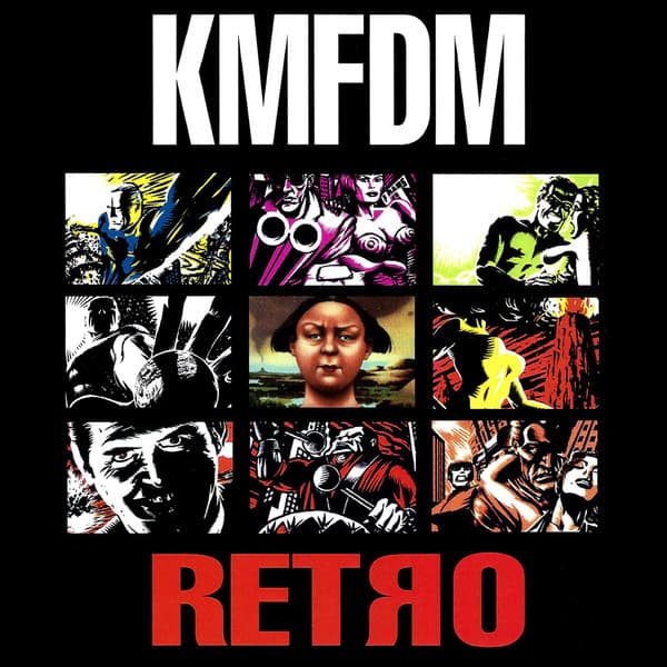 Kmfdm – Industrial - Retro vinyl cover art