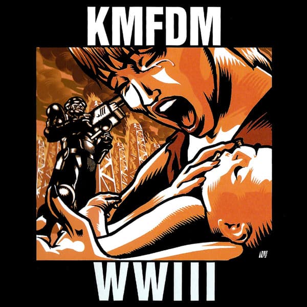 Kmfdm – Wwiii vinyl cover art