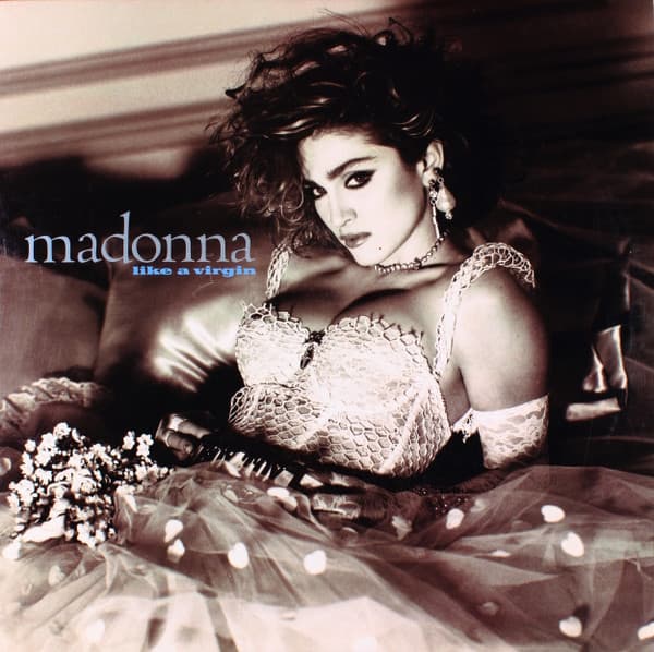 Madonna – Like A Virgin vinyl cover art