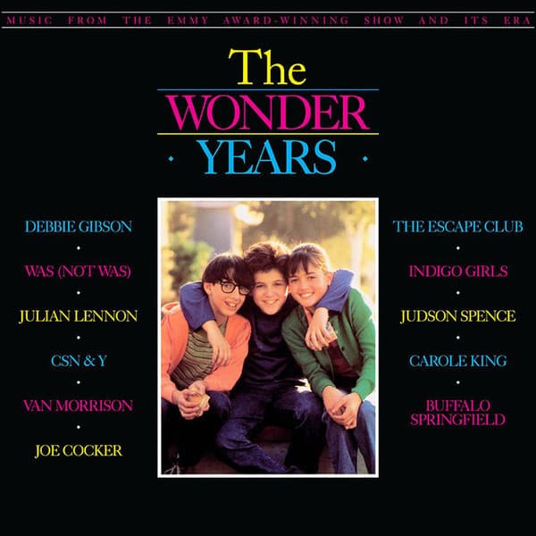 Various – The Wonder Years: Music From The Emmy Award-Winning Show And Its Era vinyl cover art