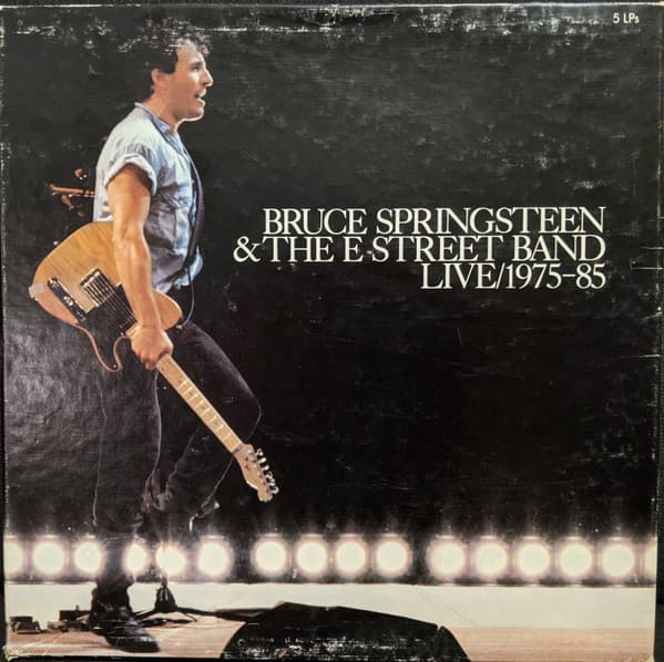 Bruce Springsteen & The E-Street Band – 1975-85 vinyl cover art