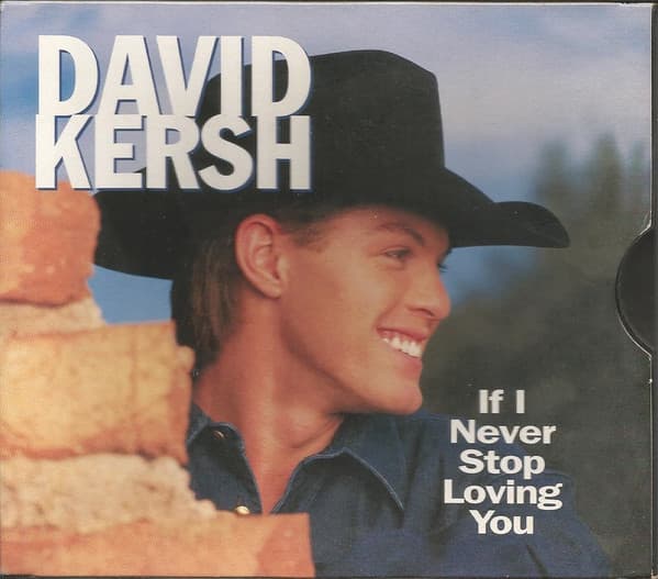 David Kersh – If I Never Stop Loving You vinyl cover art