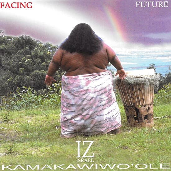 Israel Kamakawiwo'Ole – Facing Future vinyl cover art