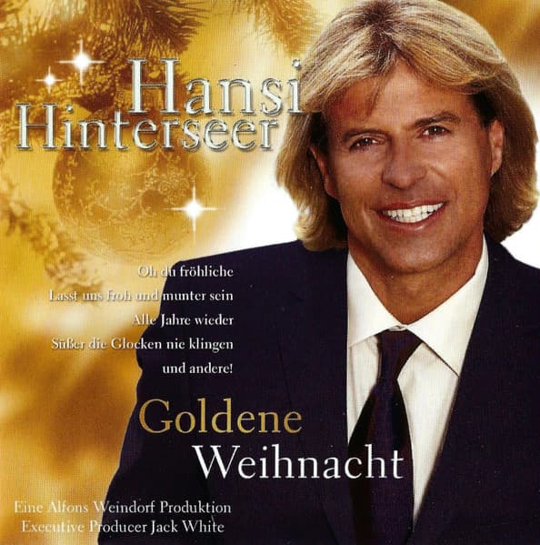 Hansi Hinterseer – Goldene Weihnacht vinyl cover art