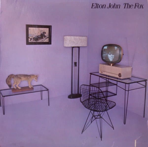 Elton John – The Fox vinyl cover art