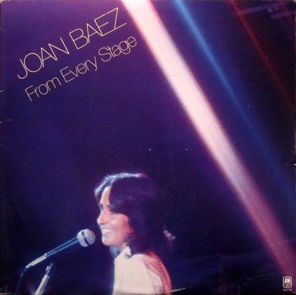 Joan Baez – From Every Stage vinyl cover art