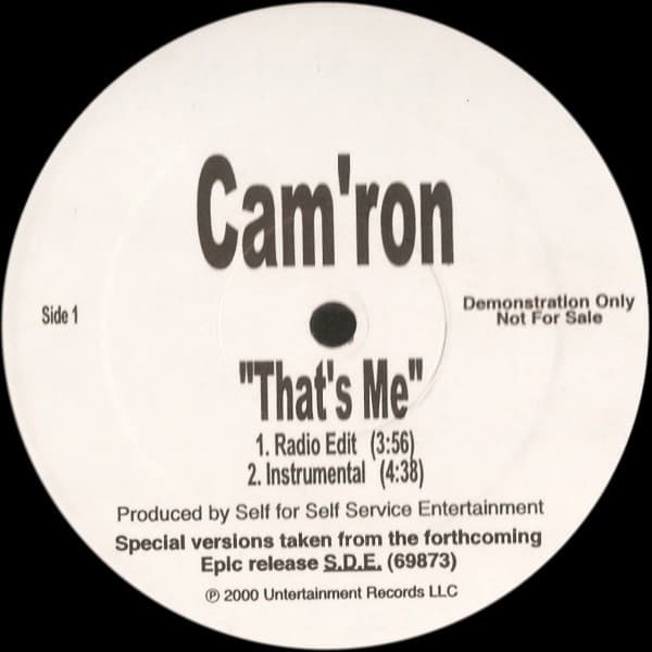 Cam'Ron – That'S Me vinyl cover art