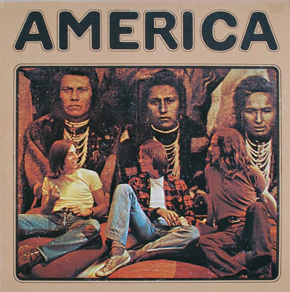 America (2) – America vinyl cover art
