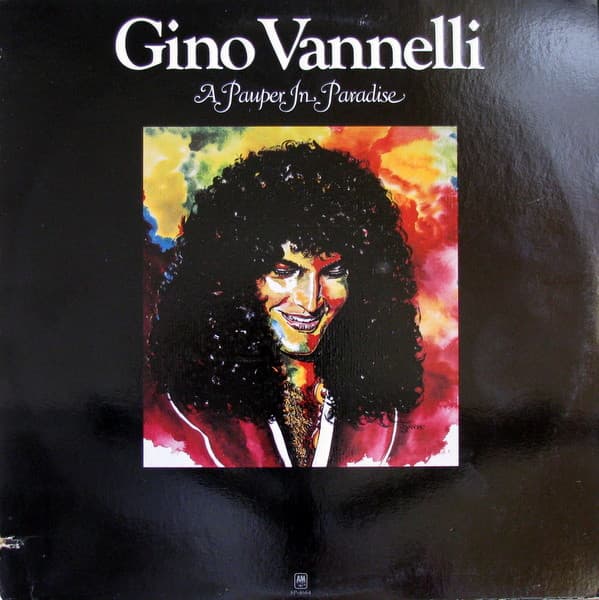 Gino Vannelli – A Pauper In Paradise vinyl cover art