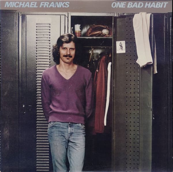 Michael Franks – One Bad Habit vinyl cover art