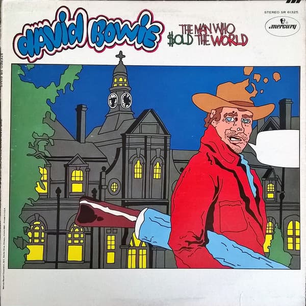 David Bowie – The Man Who Sold The World vinyl cover art