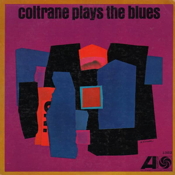 John Coltrane – Coltrane Plays The Blues vinyl cover art