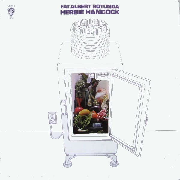 Herbie Hancock – Fat Albert Rotunda vinyl cover art
