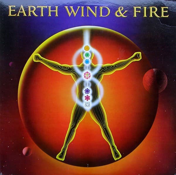 Wind & Fire Earth – Powerlight vinyl cover art