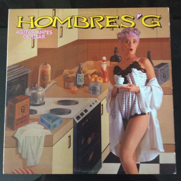 Hombres G – Agitar Antes De Usar vinyl cover art
