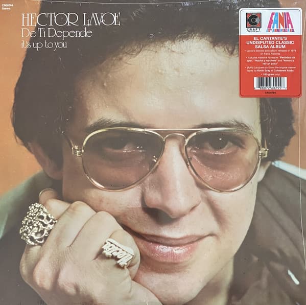 Hector Lavoe – De Ti Depende (It'S Up To You) vinyl cover art