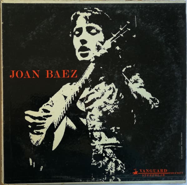Joan Baez – Joan Baez vinyl cover art