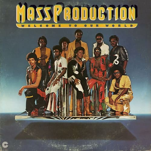 Mass Production – Welcome To Our World vinyl cover art