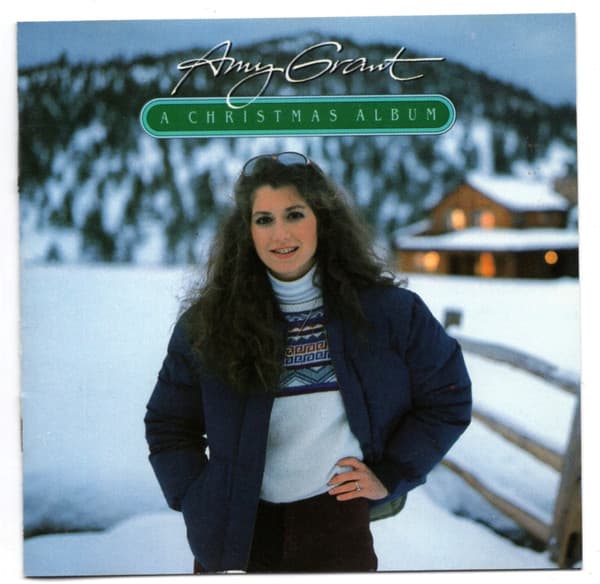 Amy Grant – A Christmas Album vinyl cover art