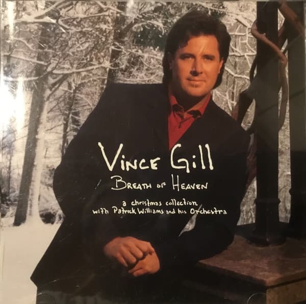 Patrick Williams And His Orchestra Vince Gill – Breath Of Heaven: A Christmas Collection vinyl cover art