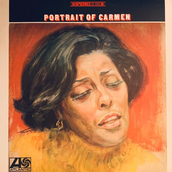 Carmen Mcrae – Portrait Of Carmen vinyl cover art