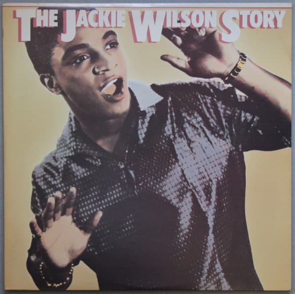 Jackie Wilson – The Jackie Wilson Story vinyl cover art