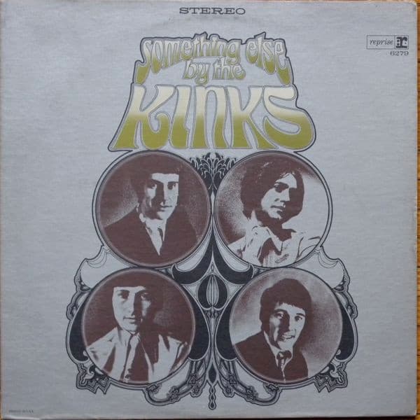 The Kinks – Something Else By The Kinks vinyl cover art