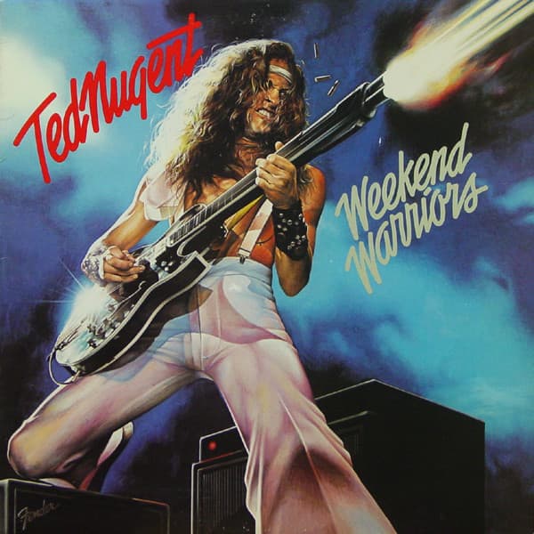 Ted Nugent – Weekend Warriors vinyl cover art